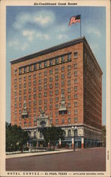 Hotel Cortez El Paso, TX Postcard Postcard Postcard