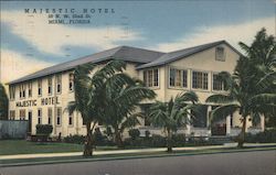 Majestic Hotel Miami, FL Postcard Postcard Postcard