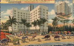 The Sovereign Pool Beach Cabanas Postcard