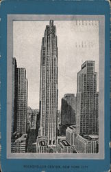 Rockefeller Center Postcard