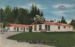 Westward Motel & Gift Shop Postcard