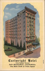 Cartwright Hotel 524 Sutter Street San Francisco, CA Postcard Postcard Postcard