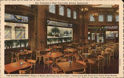 The Golden Pheasant, Powell at Geary Overlooking San Francisco's Famed Union Square Postcard