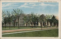 St. John's College Winfield, KS Postcard Postcard Postcard