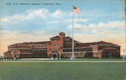 U.S. Veterans' Hospital Cheyenne, WY Postcard Postcard Postcard