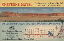 Cheyenne Motel Postcard