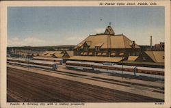 Pueblo Union Depot Postcard