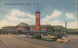 The Union Station, Portland, Oregon Postcard Postcard Postcard