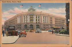 South Station Boston, MA Postcard Postcard Postcard