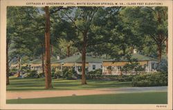 Cottages at Greenbrier Hotel Postcard