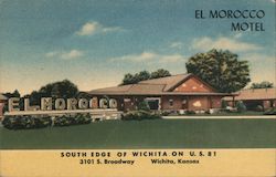 El Morocco Motel Postcard