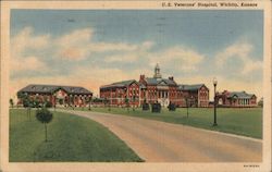 U.S. Veterans' Hospital Postcard