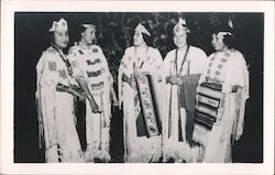 Native American Indian Princesses, Girls Postcard