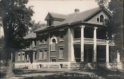 County Jail Ellsworth, Kans Kansas Lewis Photo Postcard Postcard Postcard