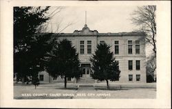 Ness County Court House Ness City, KS Postcard Postcard Postcard