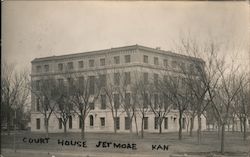 Hodgeman County Courthouse Postcard