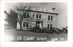 Gove County Court House Postcard