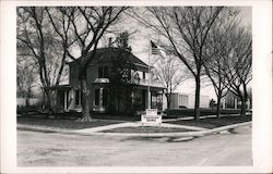 Dwight D. Eisenhower Boyhood Home Postcard