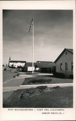 Post Headquarters Fort Ord, CA Postcard Postcard Postcard