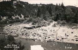 Rio Nido Beach, Russian River Postcard