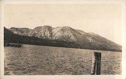 Mount Tallac from Lake Tahoe Postcard