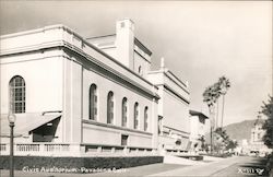 Civic Auditorium Postcard