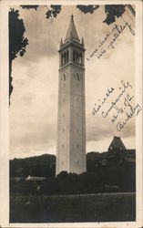 Campanile, University of California Berkeley, CA Postcard Postcard Postcard