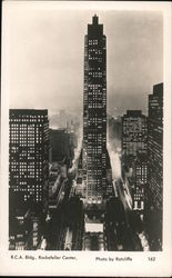 R.C.A. Building, Rockefeller Center Postcard