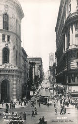 Powell St. at Market San Francisco California Postcard Postcard Postcard