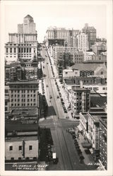 California Street San Francisco, CA Postcard Postcard Postcard