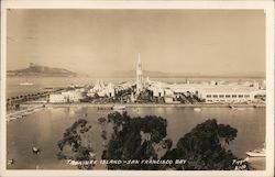 Treasure Island San Francisco Bay California Postcard Postcard Postcard