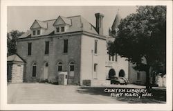 Center Library Fort Riley, KS Postcard Postcard Postcard