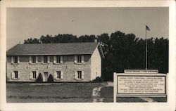 Kansas First Territorial Capitol Building, 1855 Fort Riley, KS Postcard Postcard Postcard