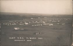 Camp K.N.G. Maneuver 1909 Postcard