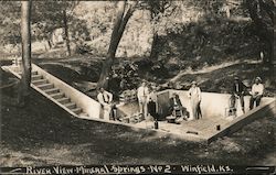 River View Mineral Springs Postcard