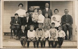 Family Photo Winfield, Ks. Nov. 15, 1911 Kansas Postcard Postcard Postcard