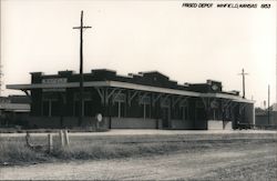 Frisco Depot Winfield, KS Postcard Postcard Postcard