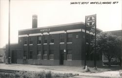 Santa Fe Winfield, Kansas 1977 Postcard Postcard Postcard