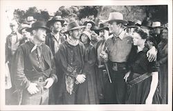 Scene from "Belle Starr", Randolph Scott and Gene Tierney Movie and Television Advertising Postcard Postcard Postcard