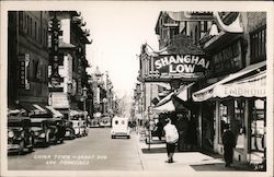 China Town, Grant Ave. San Francisco, CA Postcard Postcard Postcard