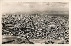 View from Twin Peaks San Francisco, CA Postcard Postcard Postcard