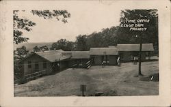 Time Office, Osage Dam Project Postcard