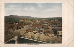 City View Colorado Springs Postcard Postcard Postcard