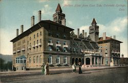 Antlers Hotel from East Side Postcard