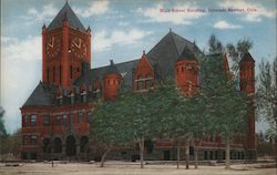 High School Building Colorado Springs, CO Postcard Postcard Postcard