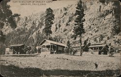 A Section of Diveley Camp Postcard