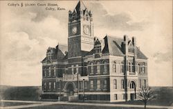 Colby's $50,000 Court House Postcard