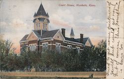 Court House Mankato, KS Postcard Postcard Postcard