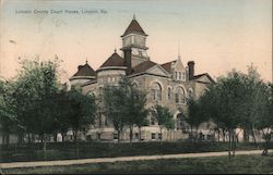 Lincoln County Court House Postcard