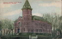 Ottowa County Court House Postcard